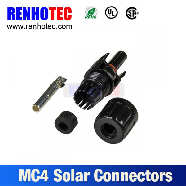 updated Male and Female MC4 PV panel Solar Connector
